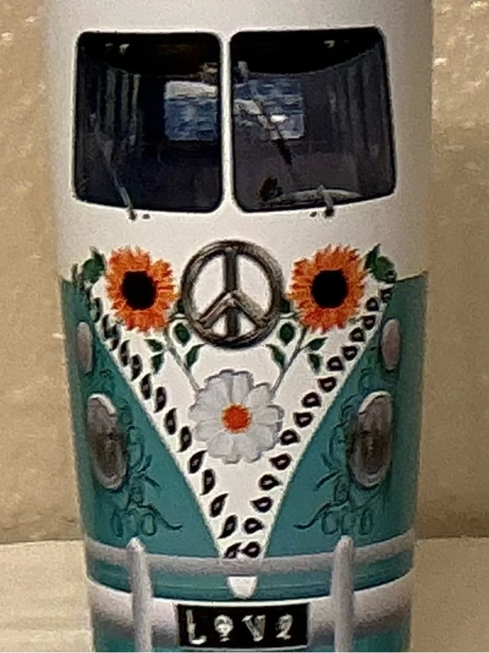 64Hydro Hippie Van 20oz Stainless Steel Tumbler